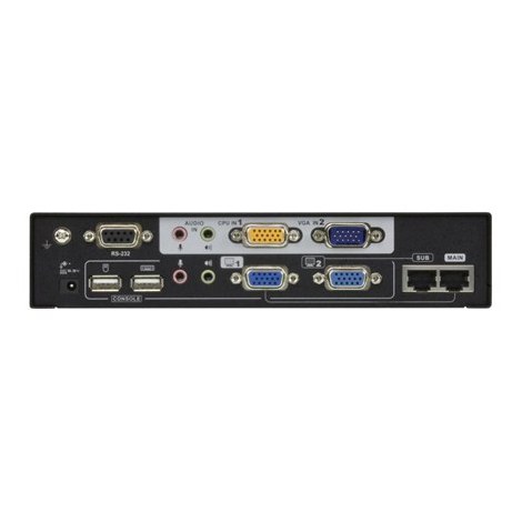 Aten | CE775-AT-G USB VGA Dual View Cat 5 KVM Extender with Deskew (1280 x 1024@300m) - 2